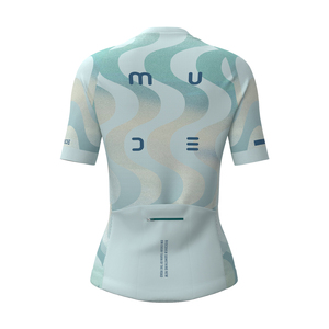 Camiseta de Ciclismo para Mujer SOLACE Curvy Opal, Transpirable, de Manga Corta, de Poliéster, para Actividades al Aire Libre - Product Image 5