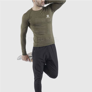 Support Running Gym Training Top High Performance <b>Men</b> <b>Compression</b> <b>Shirt</b> <b>Men</b> Athletic <b>Compression</b> <b>Shirt</b> Long Sleeve Muscle - Product Image 5