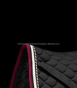 Shemax-almohadilla para SILLÍN de Doma (negro/rojo vino) - Product Image 2