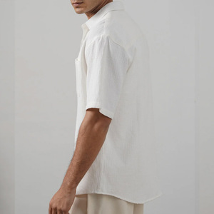 เสื้อเชิ้ตผ้าฝ้ายแขนยาวของผู้ชายเสื้อลายตามสั่งไซส์ใหญ่พิเศษผ้าฝ้าย100% ฤดูใบไม้ผลิ - Product Image 6