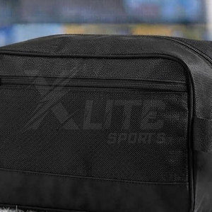 Sac de football avec compartiment dédié pour chaussures, poches latérales en filet, personnalisation d'équipe, nylon, capacité 30-40L - Product Image 6