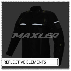 Veste d'été en textile pour motardes, maille ventilée, certifiée CE, vêtements de protection pour la conduite - Product Image 6