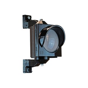 Émetteur de signal LED simple en aluminium de 100 mm, jaune, 300 mm, IP65, PC et plastique - Product Image 4