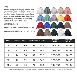 Sweats à capuche personnalisés pour hommes, sweats décontractés de couleur unie avec motif d'impression personnalisé 100% coton personnalisé du fabricant - Product Image 5