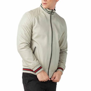 Precio al por mayor Chaquetas de cuero genuino de ajuste regular para hombres Nueva colección de invierno de alta calidad disponible a precios razonables - Product Image 5