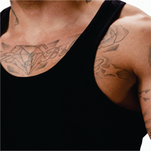 Vente en gros de chemises sans manches en polyester spandex, débardeur décontracté en maille, gilet de musculation, d'entraînement, fitness, maillots de sport pour hommes - Product Image 6