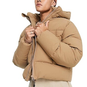 Manteau d'hiver Hommes Doudoune Doudoune personnalisée Doudoune rembourrée chaude vêtements d'hiver Vestes pour hommes à capuche Bonne qualité - Product Image 1