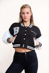 Blouson universitaire personnalisé en toile pour homme, style High Street, avec logo frontal, léger, fabriqué au Pakistan, collection 2025 - Product Image 5