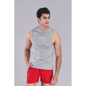 Camisetas sin mangas PowerRise Gym Active en gris - Product Image 2