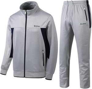 Conjuntos Deportivos de Alta Calidad de 2 Piezas, Conjuntos Deportivos para Correr, Conjuntos Deportivos de Manga Larga, Sudaderas Casuales para Hacer Ejercicio, Conjuntos Deportivos para Hombre - Product Image 3