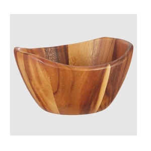 Cuencos redondos de madera para sopa, cuencos para aperitivos, ensaladera, Color negro, gran oferta, para hoteles, hogar y restaurantes - Product Image 2