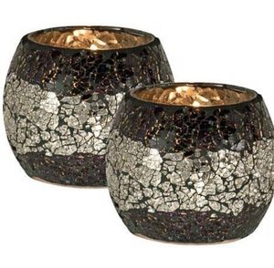 Bougeoir votif en métal de luxe fait à la main pas cher prix verre bougie domestique moderne votive pour la décoration votive en verre durable - Product Image 5