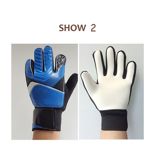 ถุงมือผู้รักษาประตูแบบมืออาชีพถุงมือยางหนาป้องกันนิ้วถุงมือผู้รักษาประตู - Product Image 6