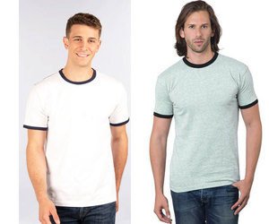 Camiseta de Cuello Redondo Lisa, Informal, de Punto, 100% Algodón Suave, Personalizable, Unisex, de Moda, de Level & Bella + Canvas - Product Image 1