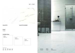 Dalles de sol en porcelaine brillante 1200x1200, solution élégante pour les murs et les sols - Product Image 2