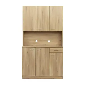 Drawer Wholesale Price Cabinet Cupboard With 6 Doors 3 Shelves And 1 Drawer Versatile Cabinet For Living Room Bedroom Kitchen