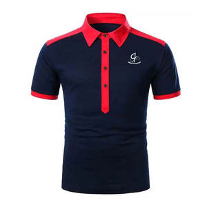 Verano de moda para camisetas Polo 100% Jersey de algodón Patrón sólido con etiqueta privada Ajuste estándar y largo - Product Image 1