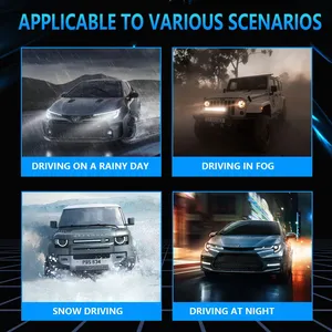 Usine d'éclairage automobile Victor X15 8 faces 360 °   <span class=keywords><strong>Ampoule</strong></span> de <span class=keywords><strong>phare</strong></span> LED 110W 11000LM 9-30V 3000K 4300K 6000K Ventilateur haute vitesse H1 H4 <span class=keywords><strong>H7</strong></span> H11 - Product Image 6