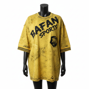 Camiseta de Algodón Premium con Lavado Ácido para Mujer, 220 GSM, Suave, Transpirable, Corte Holgado, Impresión Personalizada con Logotipo - Product Image 6