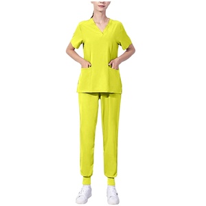 Oem Customized Pure Cotton White Color 3d-Cutting Hospital Uniform <b>Set</b> Medical <b>Doctor</b> Uniform <b>Set</b> - Product Image 1