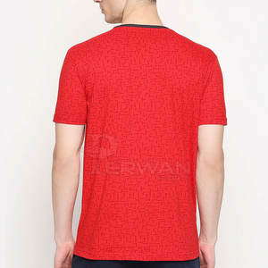 Camisetas de Manga Corta para Hombre, Nuevo Diseño, Algodón/Poliéster, Transpirables y de Secado Rápido, Colores y Logotipo Personalizados, Servicio OEM, Venta al Por Mayor - Product Image 4