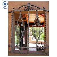 Prima – grilles simples galvanisées antivol, grilles de fenêtre et de porte en fer, grille de fenêtre française