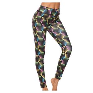 Servicio OEM Leggings elásticos sin costuras para levantamiento de glúteos Gimnasio Fitness Leggings personalizados para yoga con sublimación - Product Image 2