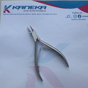 กรรไกรตัดเล็บสเตนเลสสูง12ซม. ที่ตัดด้านข้างปลอดภัยดีไซน์ใบมีดบางสำหรับทำเล็บมือเล็บเท้าเบาหวาน - Product Image 4