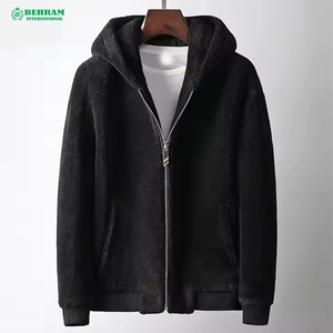 Sweat-shirt à capuche unisexe de haute qualité avec fermeture éclair, style décontracté 2025, en molleton 100 % coton ou tissu éponge français, respirant et à séchage rapide - Product Image 4