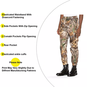 Pantalones de chándal de alta calidad, gimnasio, entrenamiento atlético activo, ropa de caza, Palmtree, ropa de caza, pantalones de chándal para correr de árbol Real para hombres - Product Image 2