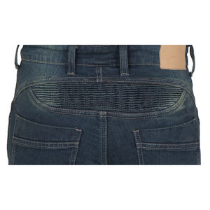 Jean de moto D-Ride en denim bleu foncé avec doublure, protections amovibles pour les genoux et les hanches, respirant, séchage rapide, toutes saisons - Product Image 2