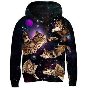 เสื้อฮู้ดพิมพ์ลายดิจิตอลแบบซับลิเมชั่น โพลีเอสเตอร์ 100% สำหรับฤดูหนาว แบบสวมหัว มีฮู้ด สำหรับผู้ชายและผู้หญิง แห้งเร็ว ระบายอากาศดี ขายส่ง - Product Image 4