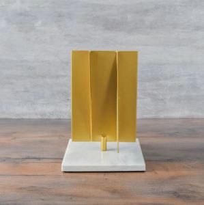 Escultura Metálica de Diseño Personalizado al por Mayor Hecha en India para Decoración del Hogar, Decoración de Mesa, Habitación de Hotel de Lujo, Restaurante - Product Image 3