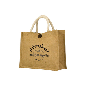 Bolso de playa de yute ecológico de alta calidad, bolsos de compras sostenibles a la moda de diseñador a la venta - Product Image 1