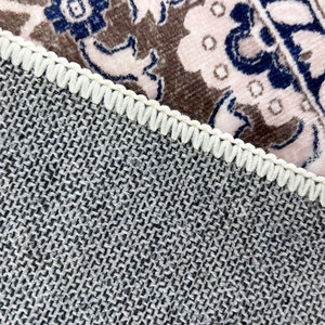 Alfombra de Baño Personalizada de Chenilla con Borde de Borlas, Antideslizante, Lavable a Máquina, con Patrón Impreso, Absorbente y Afelpada para Hotel y Hogar - Product Image 2