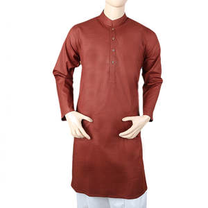Kurta Básica para Hombre - Marrón - Product Image 3