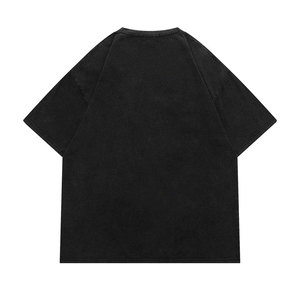 T-shirt imprimé surdimensionné à conception personnalisée dernière mode été t-shirts de marque d'impression graphique en coton de haute qualité en gros - Product Image 2