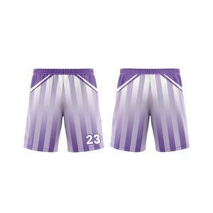 กางเกงขาสั้นรัดรูประบายอากาศแห้งเร็วสำหรับผู้ชายและ7v7ออกแบบได้เองใส่ได้ทั้งชายและหญิงมีกระเป๋าเชือกผูกปากถุงโลโก้ที่ใช้งานได้ดี - Product Image 3