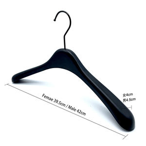 Cintres en plastique de haute qualité, meilleure vente, cintres en plastique translucide personnalisés à vendre, cintres en plastique avec logo imprimé - Product Image 6