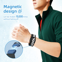 Bracelet de refroidissement TPU PCM Megacool à taille personnalisable - Ultra-léger et réutilisable pour adultes et enfants, idéal pour le sport et la gym