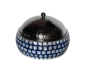 Cacerola de alta calidad hecha a mano con olla caliente de vidrio negro y tapas Diseño de lujo al mejor precio para servir comida de Ramadán - Product Image 6