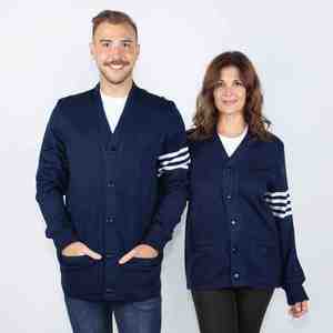 Jersey de punto grueso para hombre, mezcla de lana cálida, comodidad pesada, ideal para clima frío, acogedor y elegante - Product Image 1