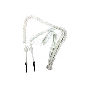 Aiguillette de Lujo Trenzada con Hilo de Alambre de la Mejor Calidad, Cordón Decorativo para Hombro Único, Hecho a Medida, Acabado Encerado, Venta al por Mayor - Product Image 5