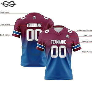 Últimos diseños fútbol Jersey Club fútbol Jersey uniforme OEM Color nombre jugador diseños personalizado fútbol desgaste - Product Image 5