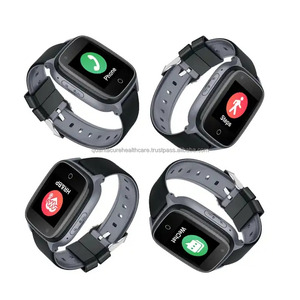 Reloj inteligente QC V1 4G D32 GPS impermeable IP67 SOS videollamada rastreador de sueño funciones de llamada de respuesta-para ancianos cuadrados ancianos - Product Image 3