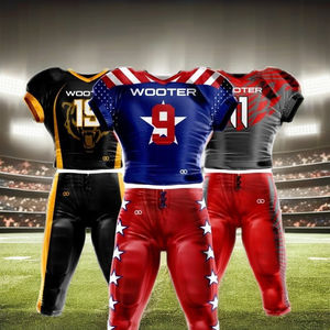Le football américain sur mesure entièrement sublimé porte un uniforme de qualité supérieure - Product Image 1
