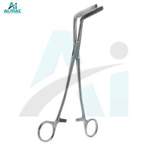 Forceps Wertheim Parametrium en acier de haute qualité ALMAC pour la chirurgie gynécologique avec une forte adhérence et une manipulation précise des tissus - Product Image 2