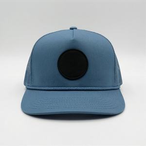 หมวกเบสบอลรุ่นใหม่ล่าสุดสำหรับผู้ชาย คุณภาพสูง ราคาถูก ผลิตตามสั่ง 100% โพลีเอสเตอร์ หมวกทรง Trucker ระบายอากาศได้ดี ทันสมัย เหมาะสำหรับทุกเพศ - Product Image 1