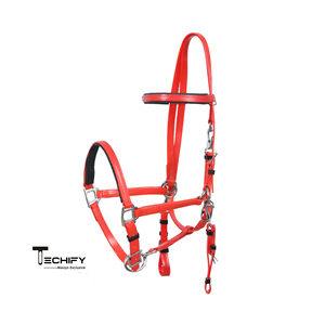 Ensemble de bridon et harnais imperméable le plus vendu avec rênes et peitoral – Équipement et accessoires pour chevaux - Product Image 2