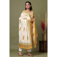 Vêtements de luxe pour femmes de haute qualité, mode ethnique, sari, shalwar kameez, tissu en coton et soie, toutes saisons, lavable, indien, pakistanais